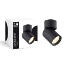 D'Lite Plafond Spot Clio Zwart Kantelbaar| Geschikt voor 1x GU10