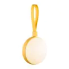 Nordlux Tafellamp Bring To-Go Portable Accu Geel 1W 70lm - 827 Zeer Warm Wit | 3-Staps Dimbaar 