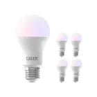 Voordeelpak 5x Calex Smart Tuya Wifi E27 Peer 8.5W 806lm - 822-840 Afstembaar Wit | RGBW - Dimbaar - Vervangt 60W