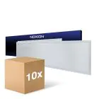 Voordeelpak 10x Noxion LED Paneel Ecowhite V4.0 28W 3360lm - 830-840-865 CCT | 120x30cm - UGR 
