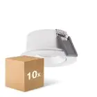 Voordeelpak 10x Ledvance LED Spot Air Adjust Aluminium Wit 4W 320lm 36D - 930 Warm Wit | Zaagmaat 68mm - IP23 - Beste Kleurweergave - Dimbaar