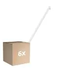 Voordeelpak 6x Osram LEDinestra HD Lighting S14s 9.9W 1055lm - 927 Zeer Warm Wit | Beste Kleurweergave - Dimbaar - Vervangt 75W