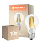 Voordeelpak 10x Ledvance Classic LED E27 Peer Filament Helder 11W 1521lm - 827 Zeer Warm Wit | Vervangt 100W