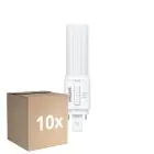 Voordeelpak 10x Philips CorePro PL-C LED 360D 6.9W 980lm - 830-840-865 CCT | 2-Pin - Vervangt 18W