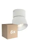 Voordeelpak 6x Nordlux Pitcher Spot Metaal Wit | Geschikt voor GU10