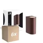 Voordeelpak 6x D'Lite Wandlamp Vossem Roestig Up & Down | Geschikt voor 2x GU10 
