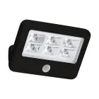 Eglo Wandlamp Gavello Zwart 840 Koel Wit | IP54 - Bewegingssensor