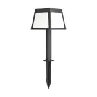 Eglo Prikspot Altilia Solar Zwart 7W 790lm - 830 Warm Wit | IP65 - Bewegingssensor