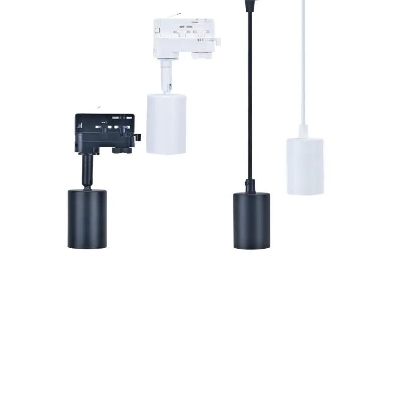 Noxion hanglampen en spot railverlichting GU10 Noxion hanglampen en spot railverlichting GU10 in zwart en wit