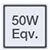 Symbool Vervangend Wattage